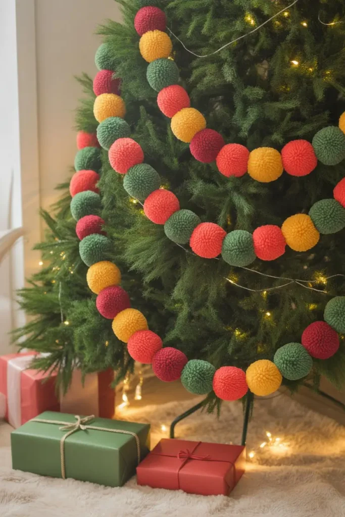7. Pom-Pom Garland