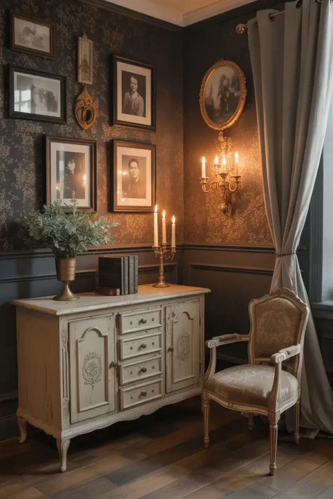 7. Vintage Gothic Nostalgia