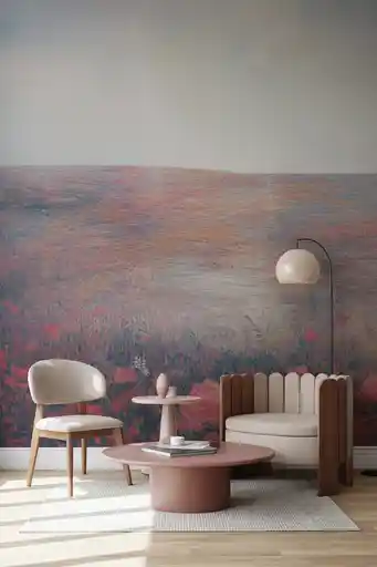 7. Wallpaper Murals for a Dramatic Effect