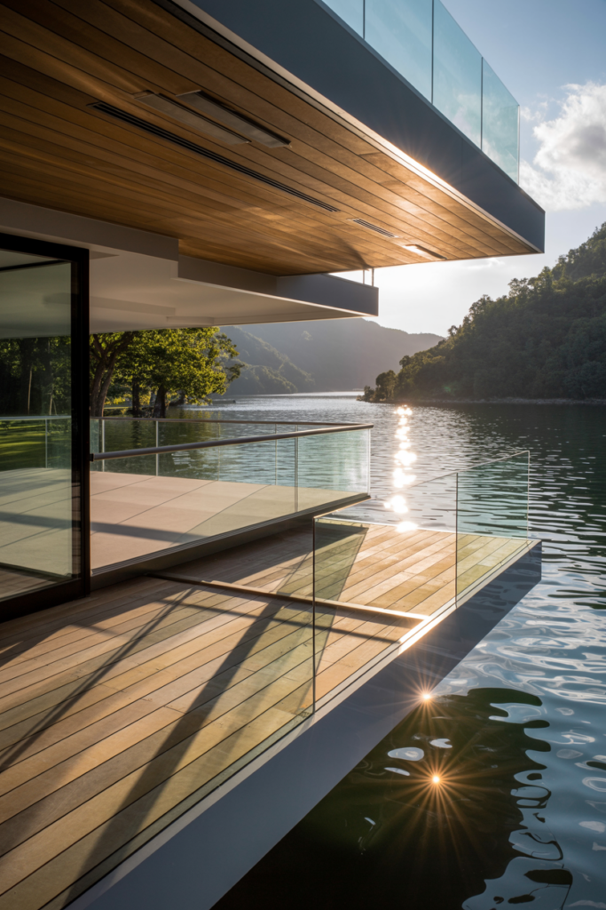 8. Cantilevered Deck Framing for Floating Appeal