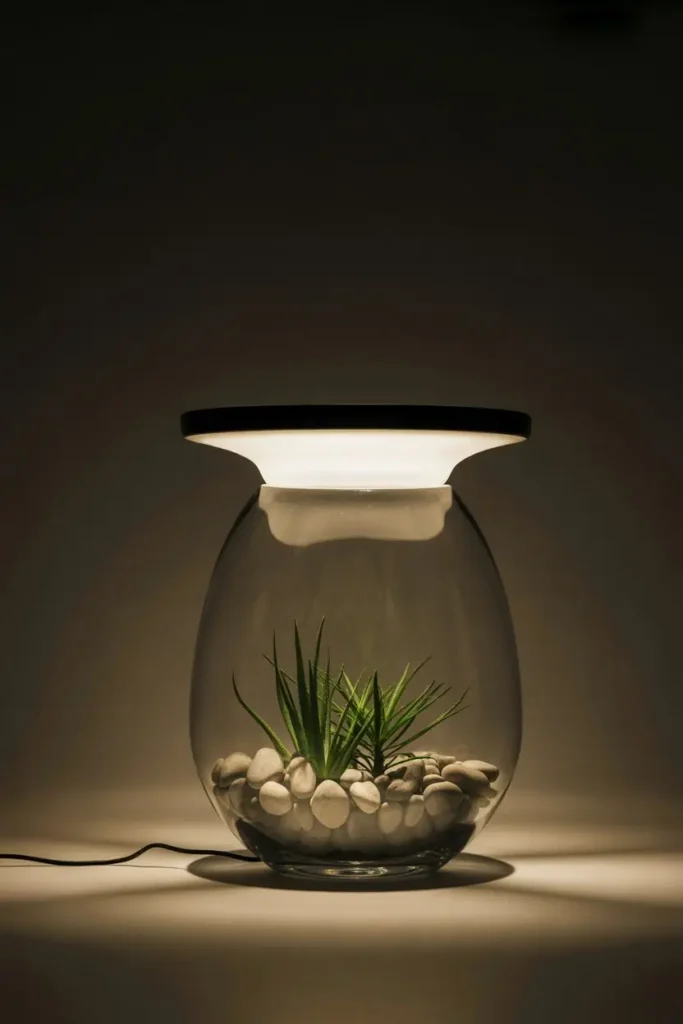 8. Downlight Vases for a Loft Style Glow