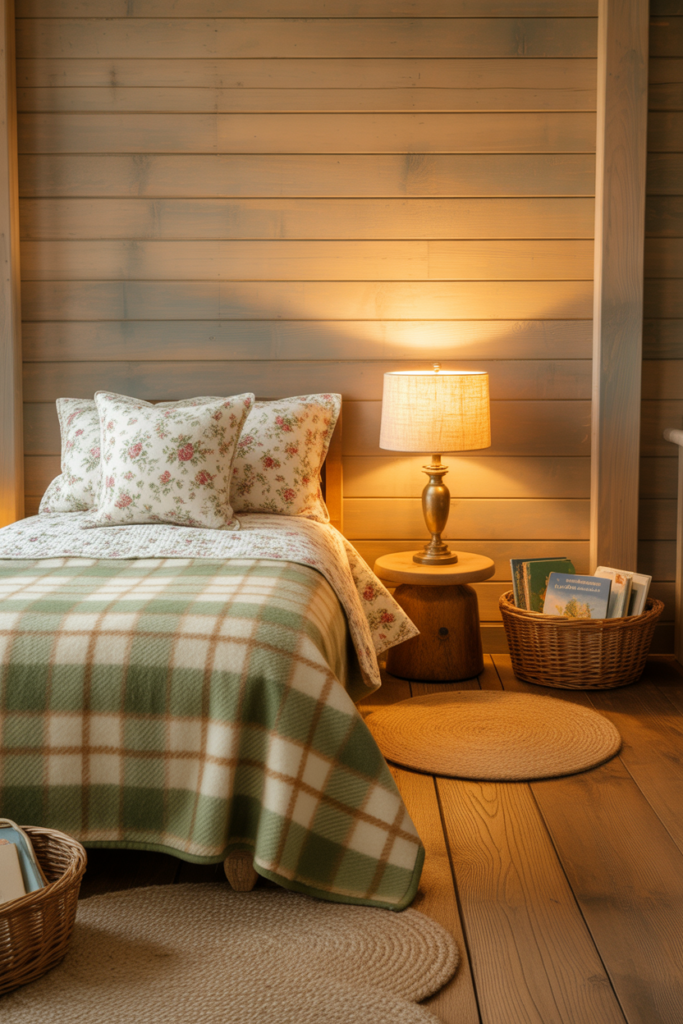 9. Cozy Cottage Bedroom