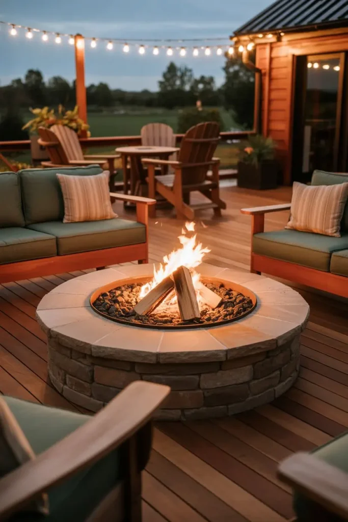 9. Decks with Fire Pits