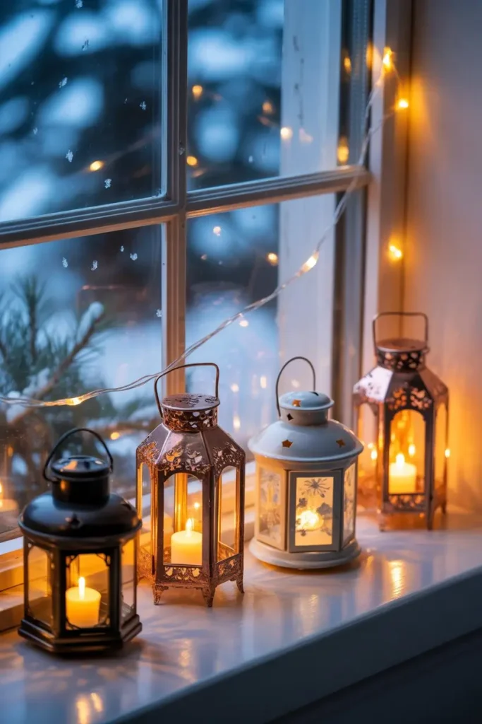 9. Display Mini Lanterns