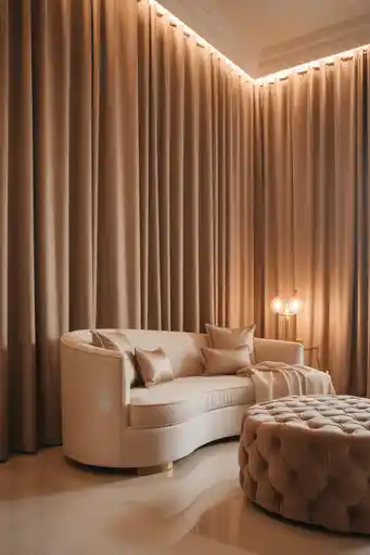 9. Fabric Wall Treatments for Soft Elegance