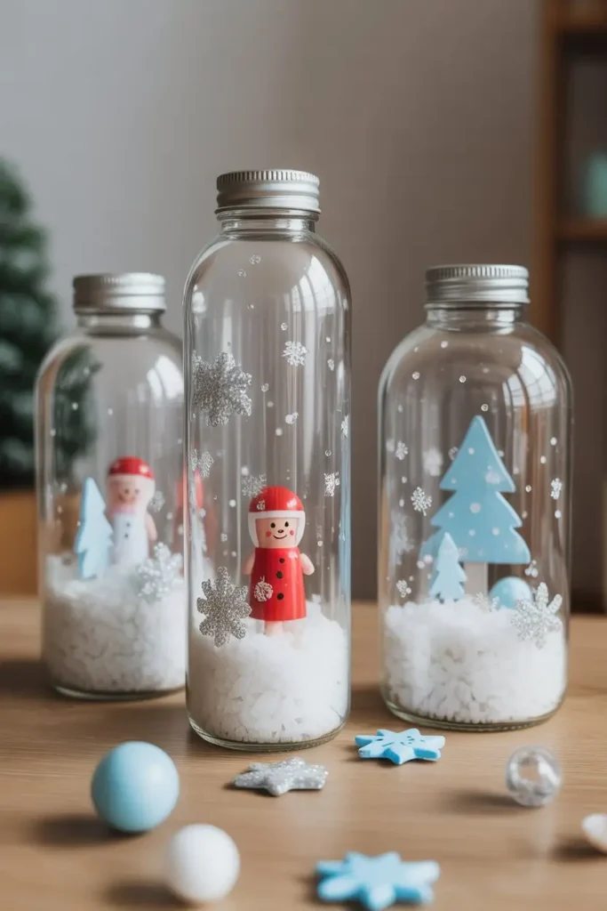 9. Winter Sensory Bottles