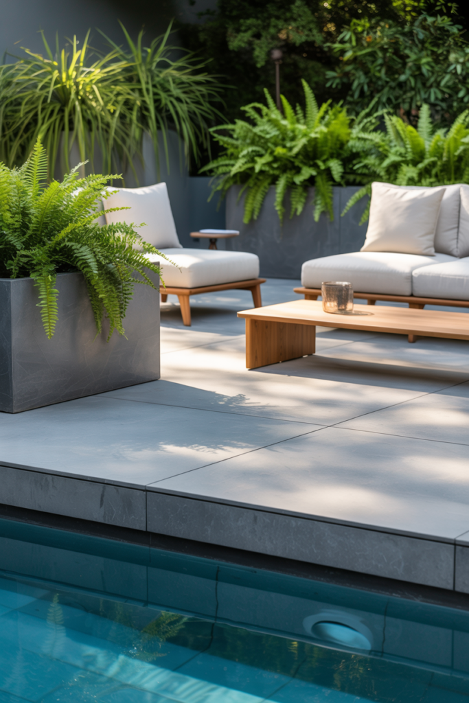 1. Soft Dove Grey with Charcoal Border