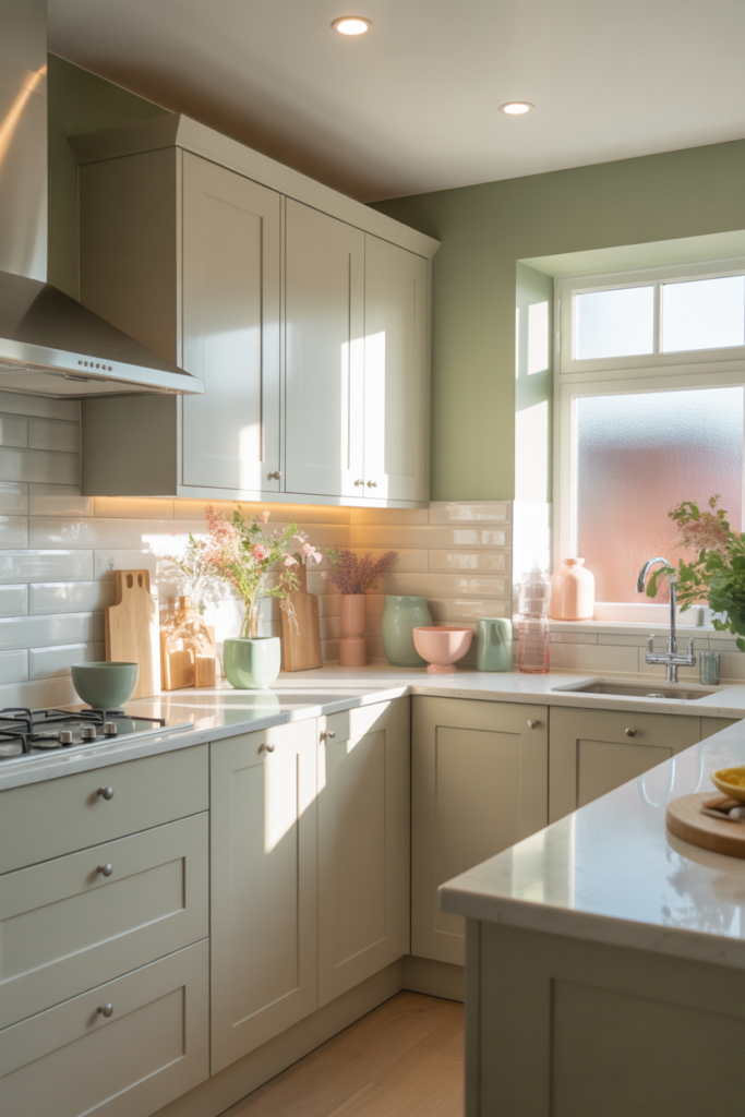 1 Use Light Colors to Make Your Kitchen Feel Bigger