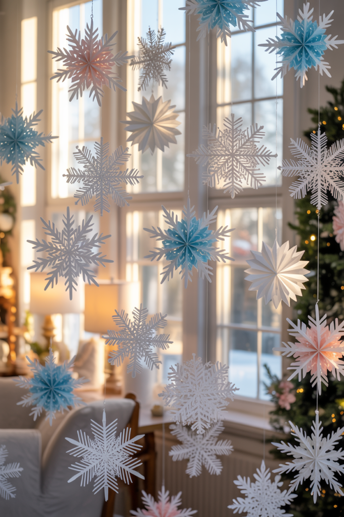 1. 3D Paper Snowflakes for Windows
