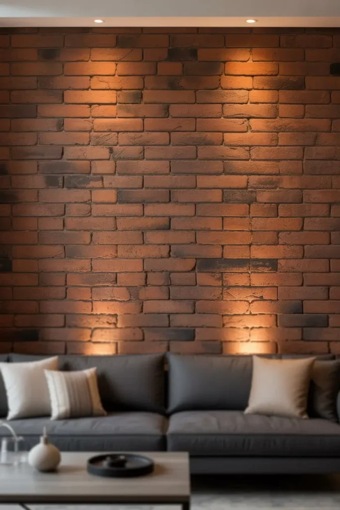 1. Classic Red Brick Wall