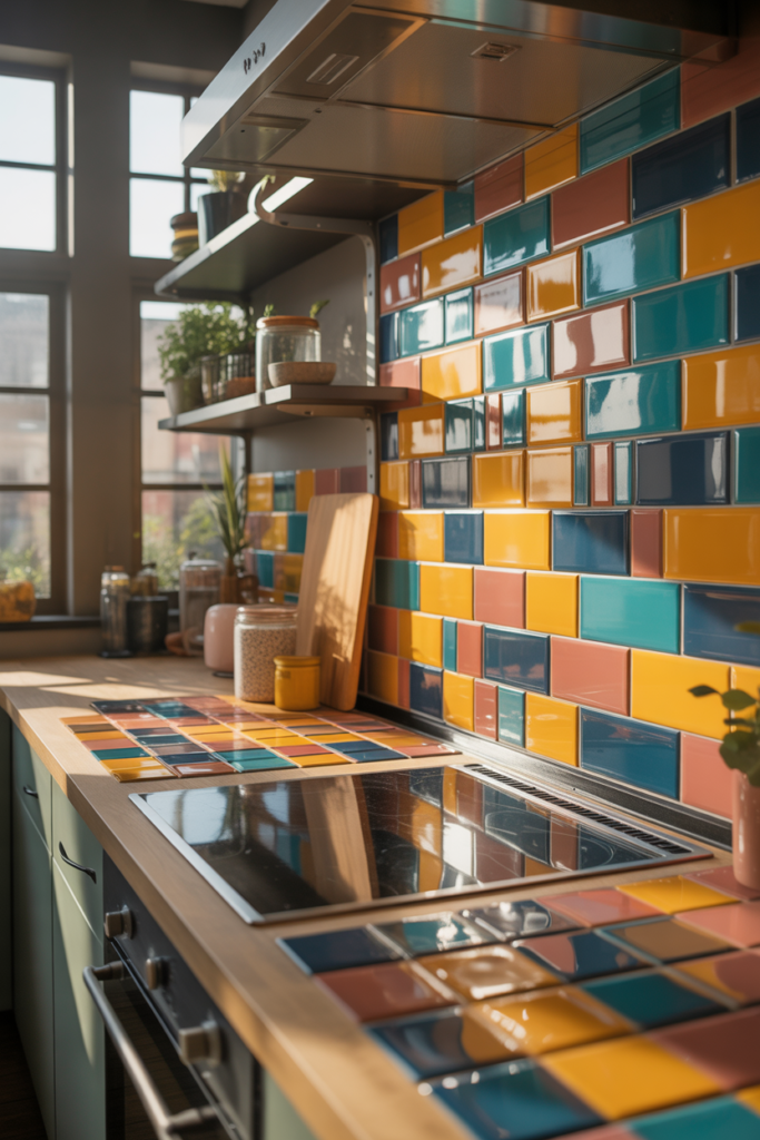 1. Peel and Stick Backsplashes