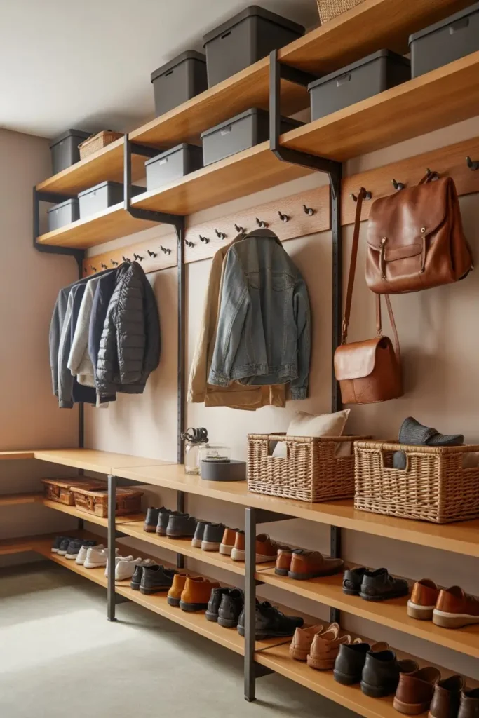 1. Open Shelving for Easy Access