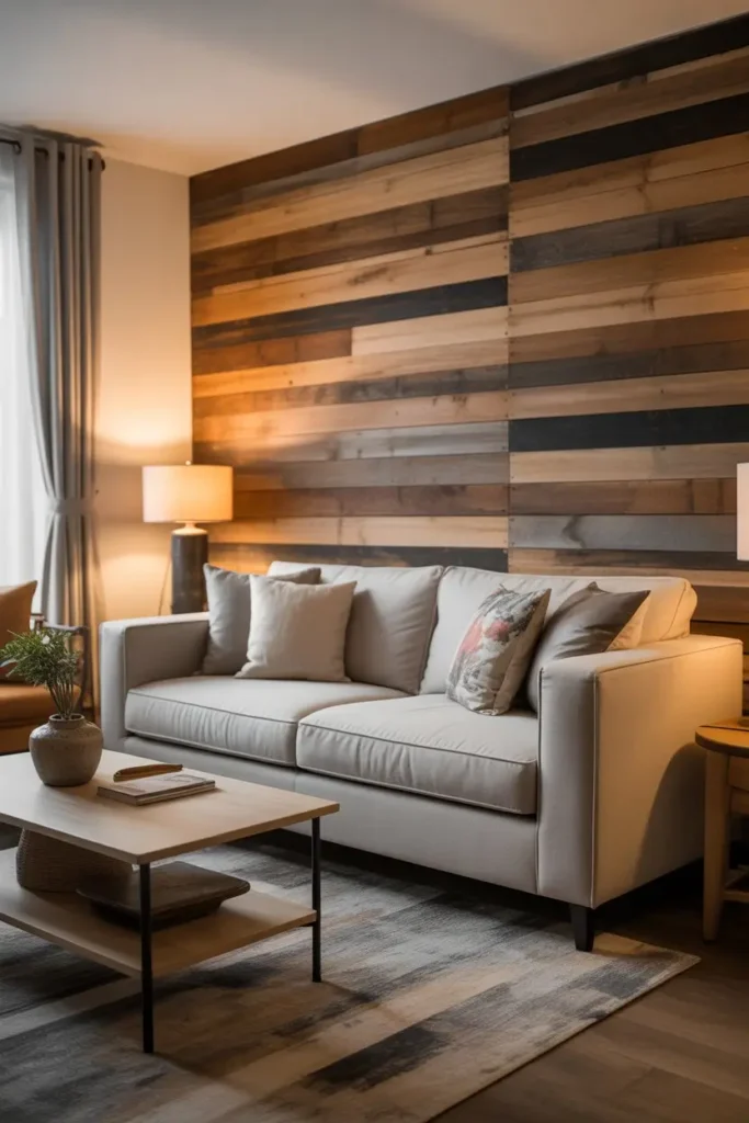 1. Warm Reclaimed Wood Walls That Feel Cozy