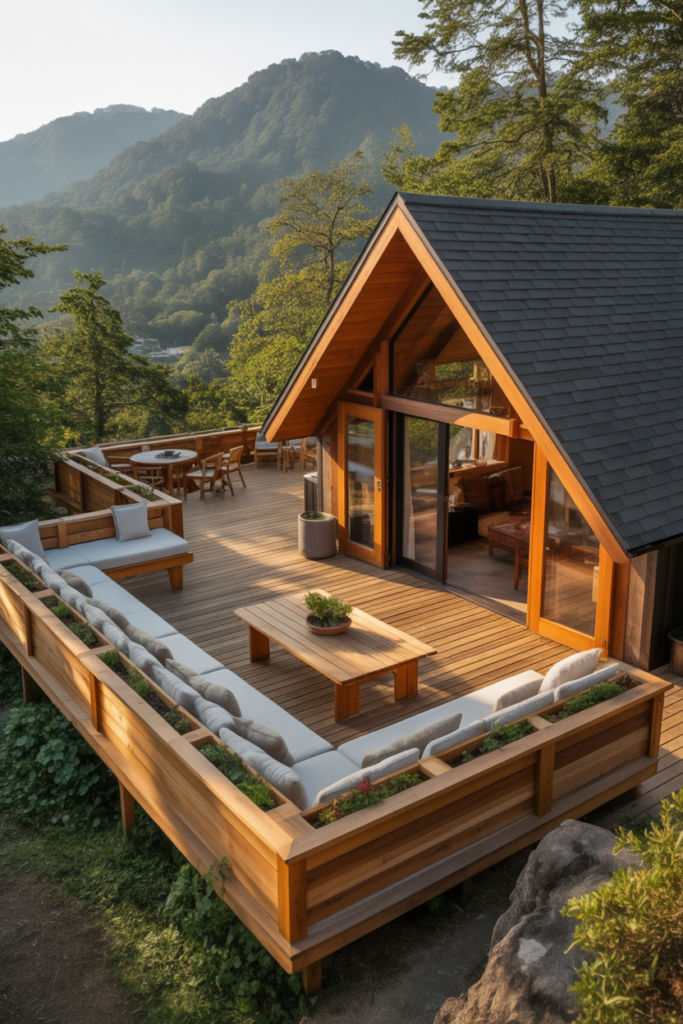 1. Wraparound Decks for Panoramic Views