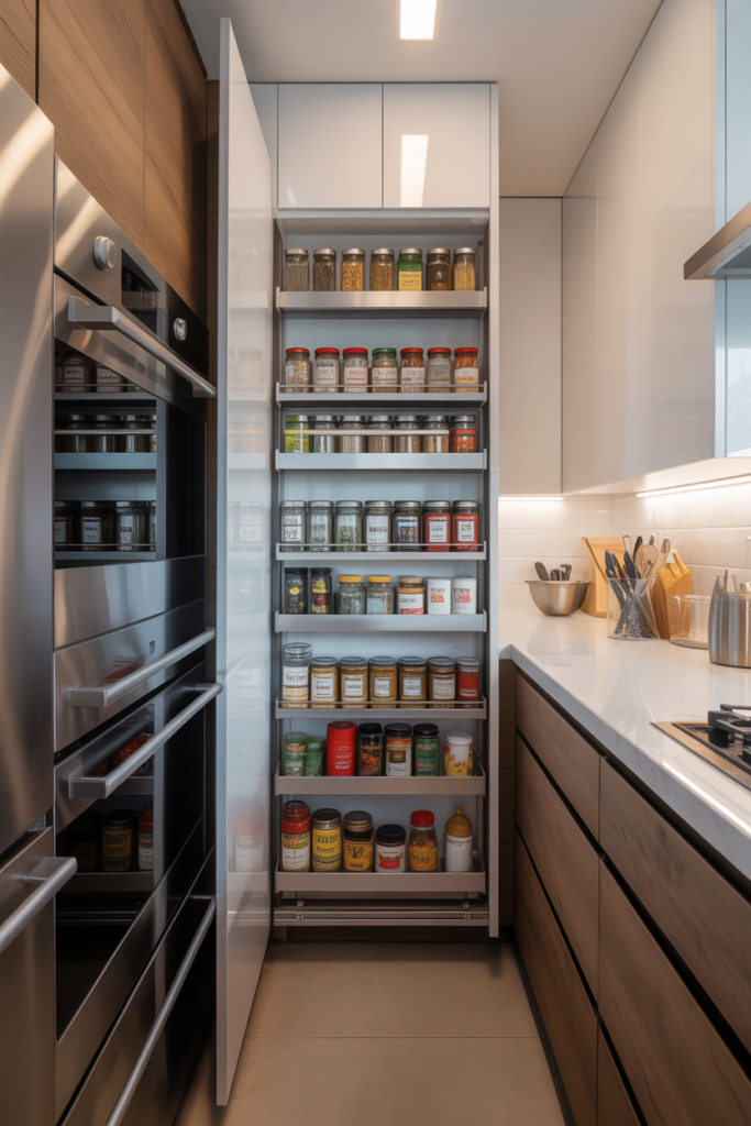10 Add a Pull-Out Pantry