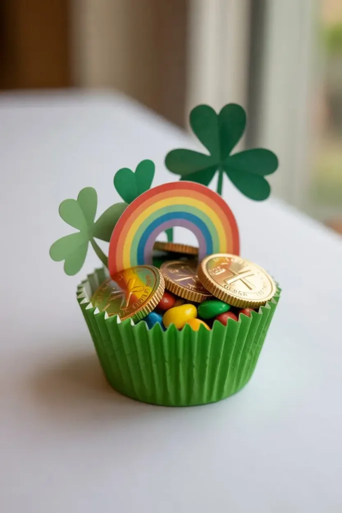 10. Cupcake Wrapper Surprise Trap