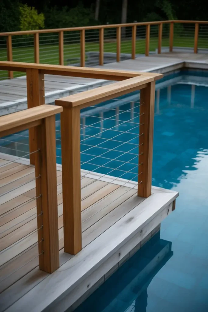 10. Mixed Material Railings