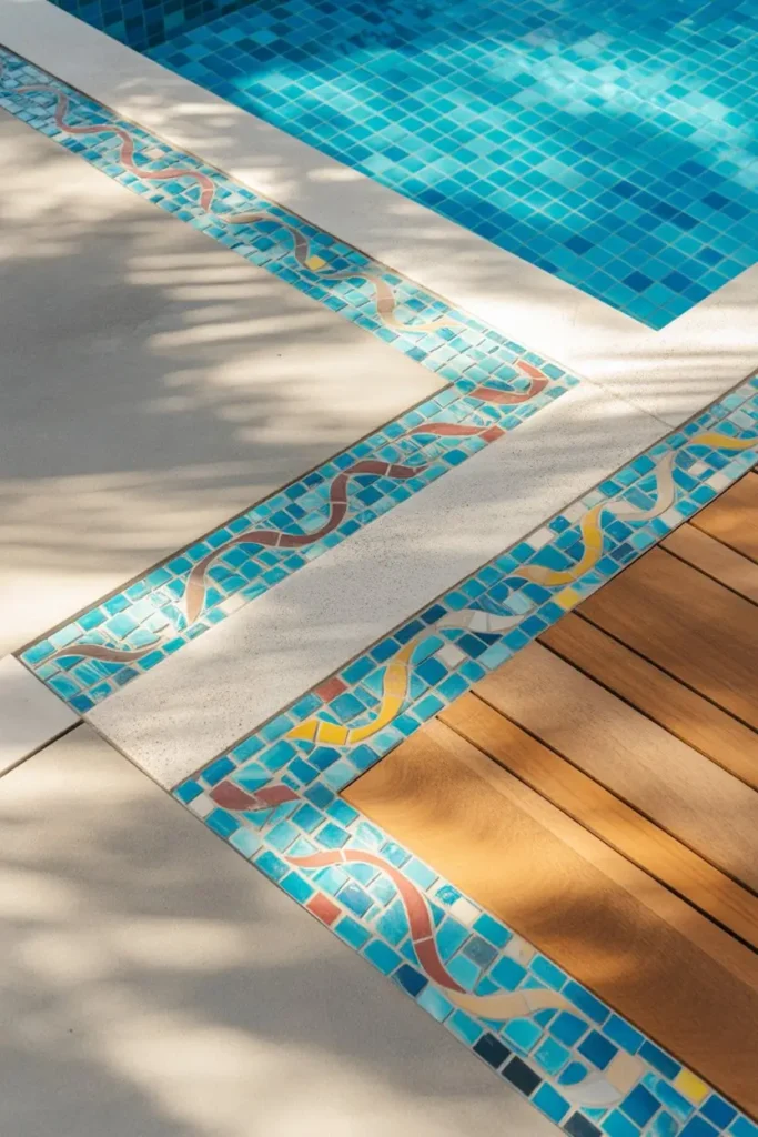 10. Mosaic Tile Accents