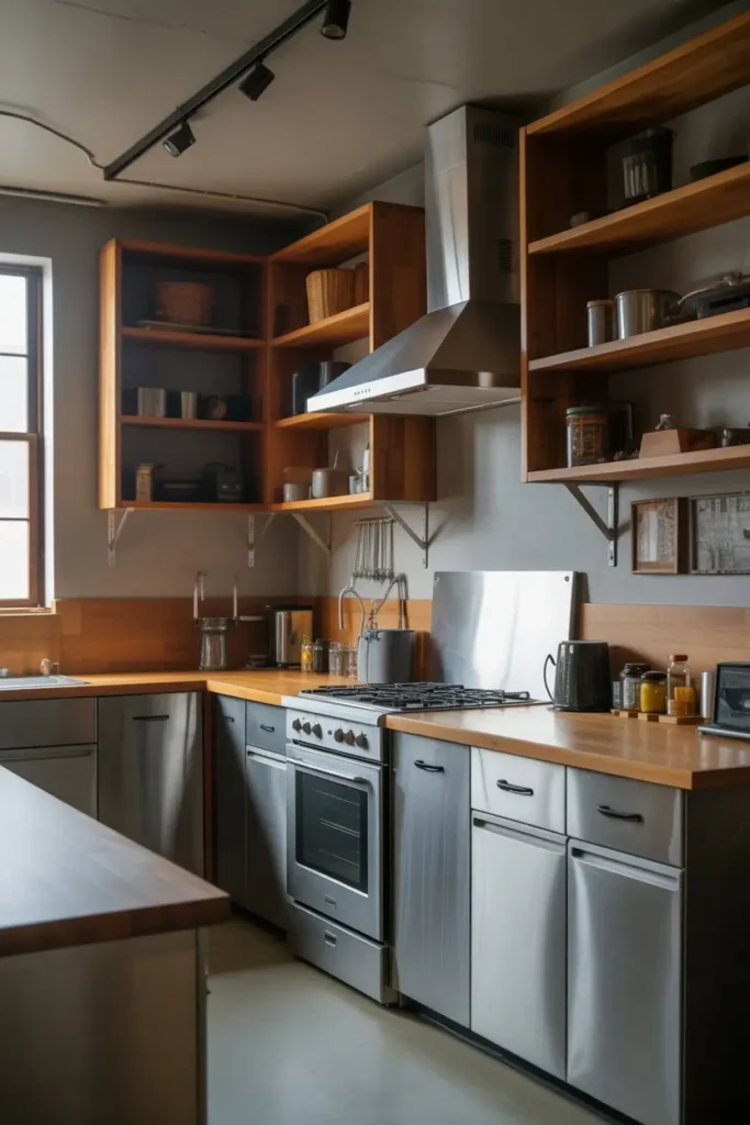 10. Raw Kitchen Designs With Industrial Roots