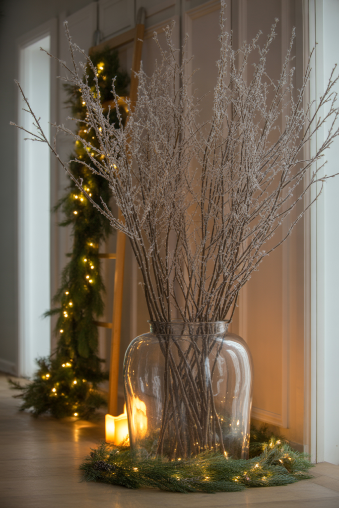 10. Seasonal Branches That Add Height and Shape