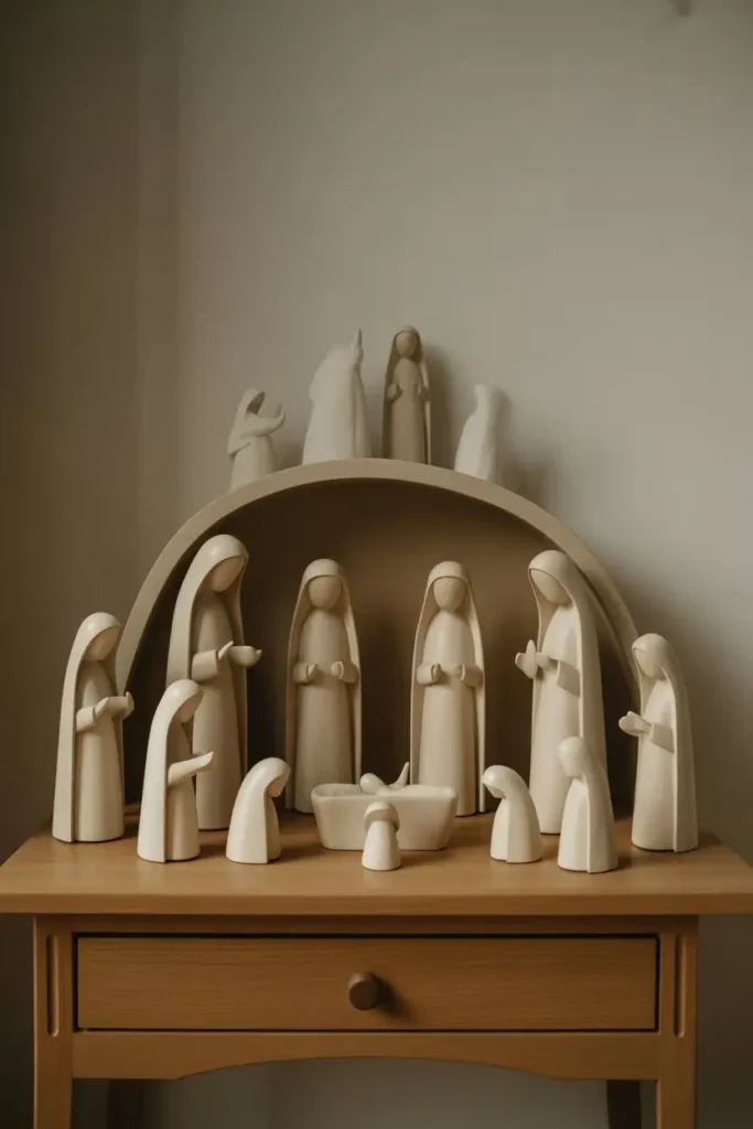 10. Simple Nativity Scene