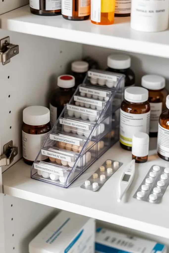 10. Store Daily Medications in Easy-to-Reach Locations