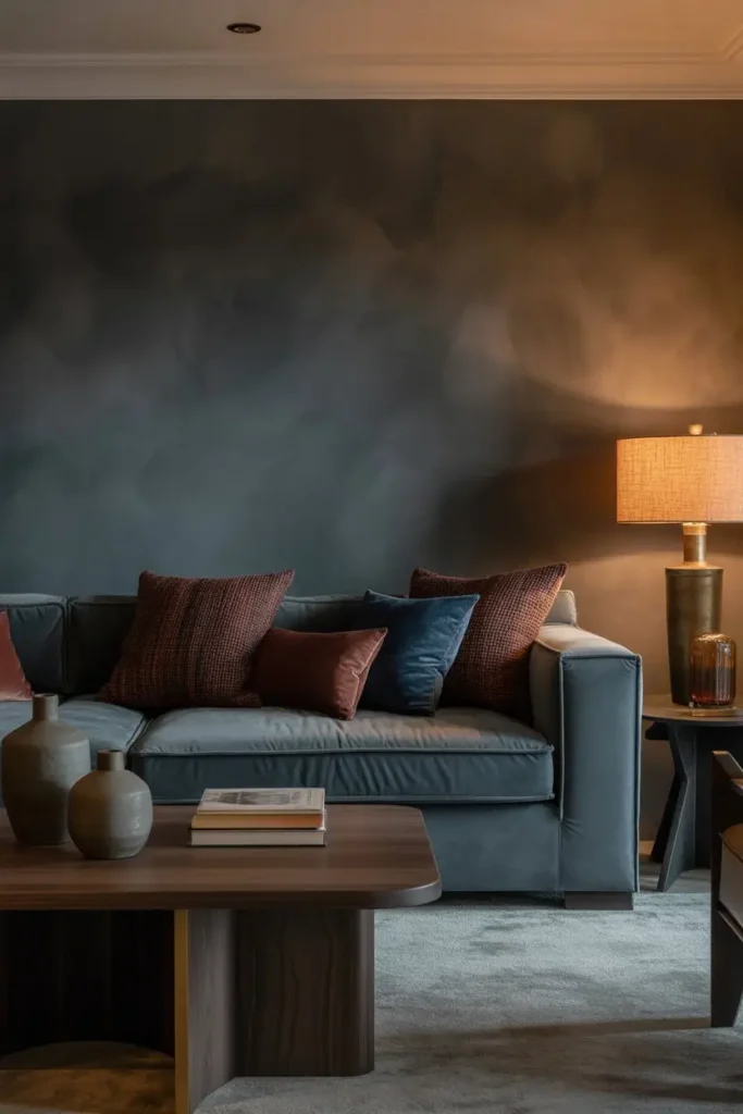 10. Stormy Gray for Moody Interiors