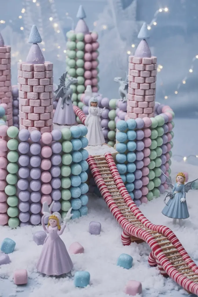 10. Whimsical Candy Castle Table Ideas