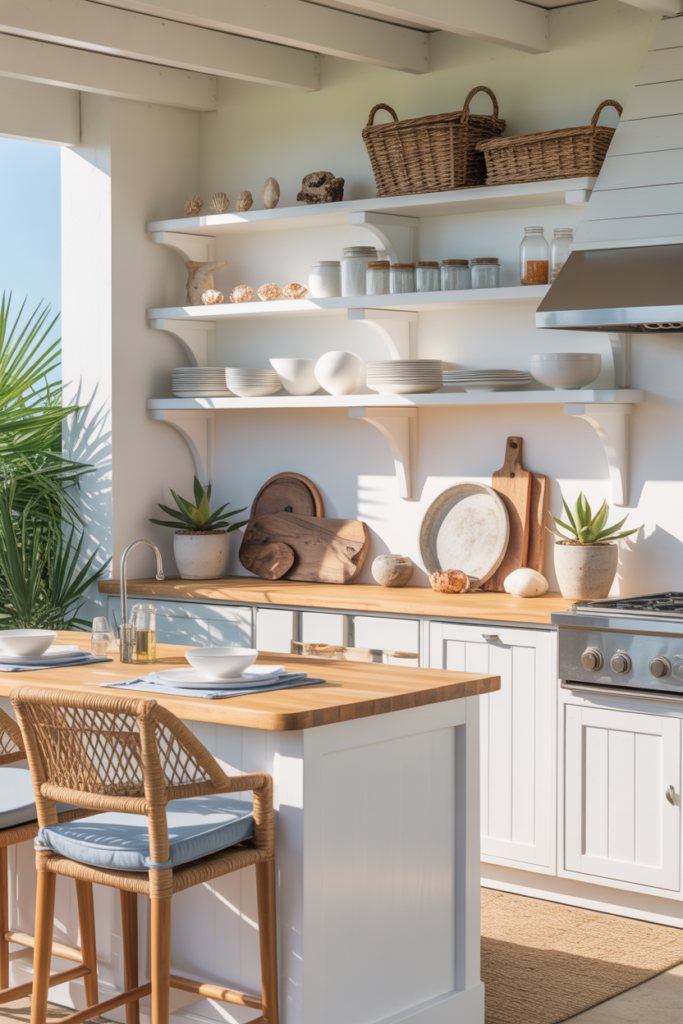 11. Coastal Inspired Kitchens