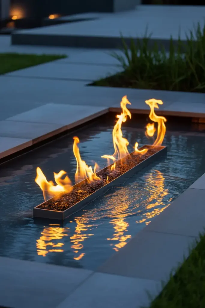 11. Fire and Water Features