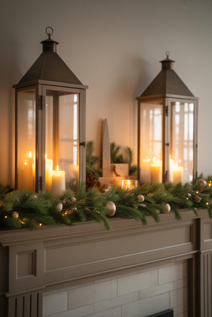 11. Lantern Glow for a Timeless Look