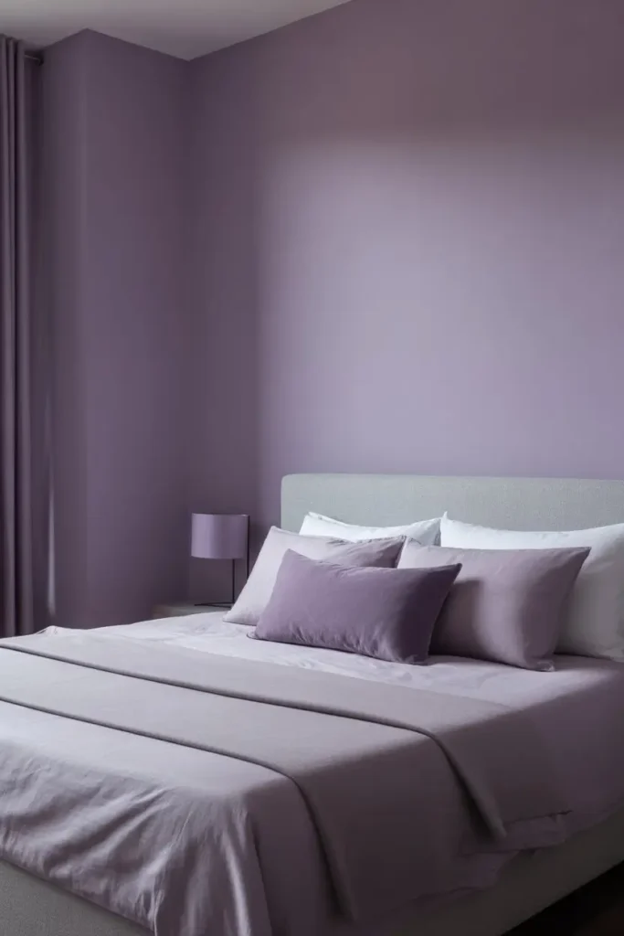 11. Lavender and Pale Gray Gentle Calm