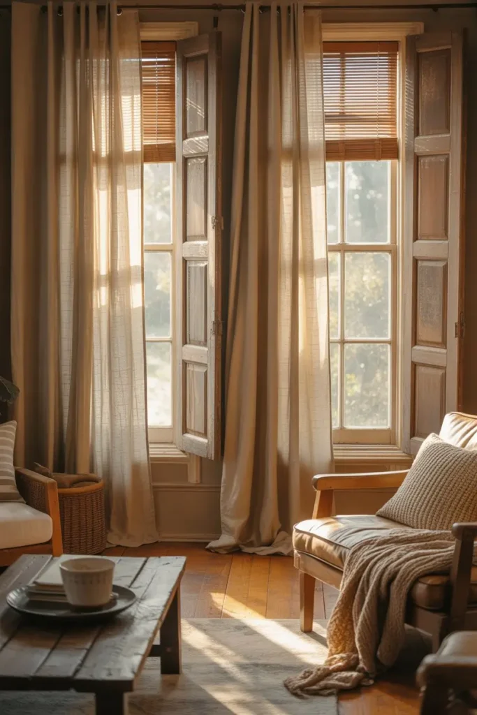 12. Classic Window Treatments for Softness