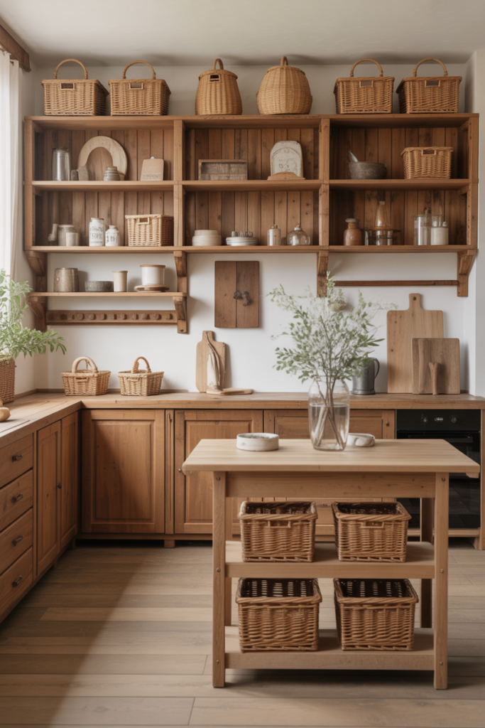 12. Farmhouse Storage and Organization