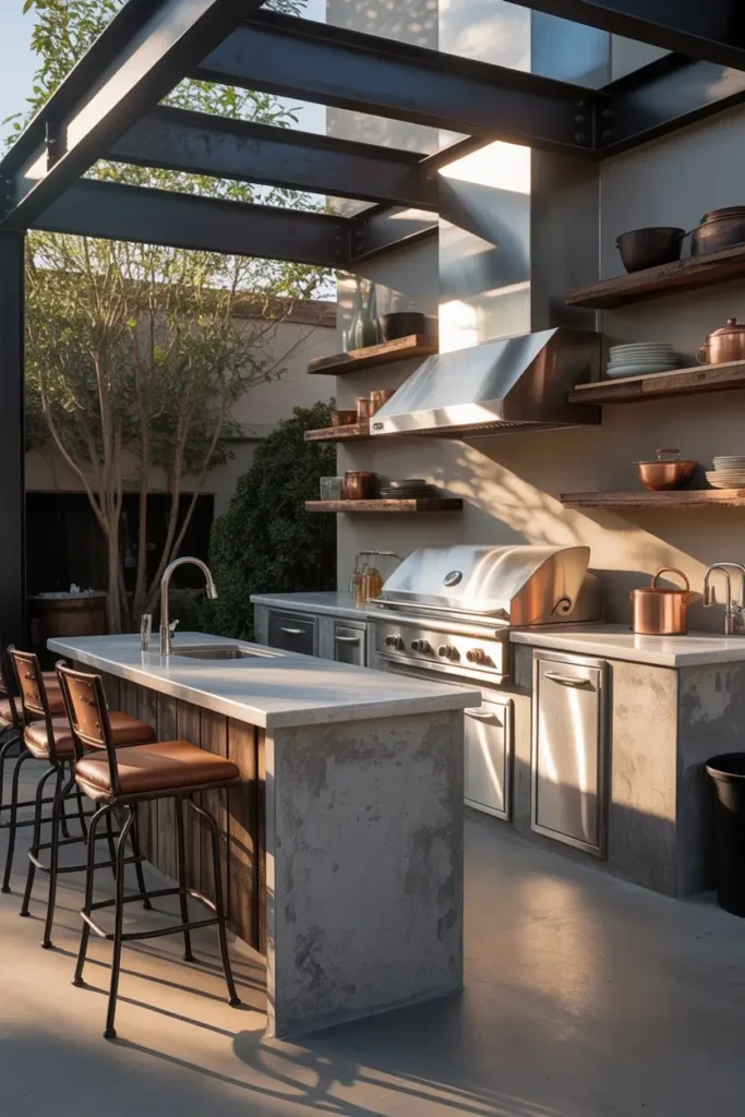 12. Industrial Style Kitchens