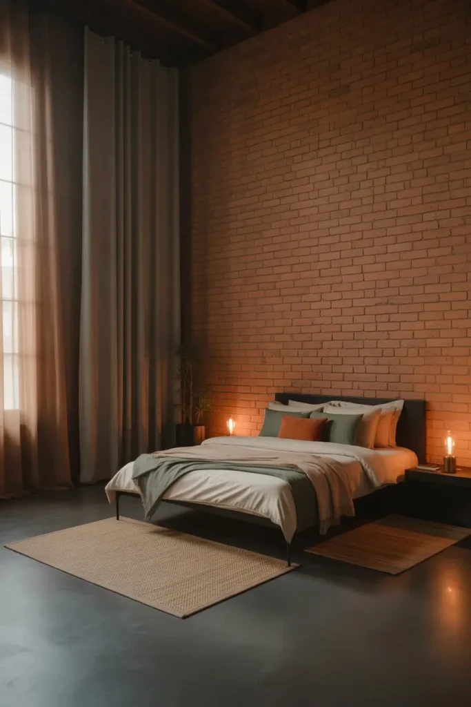 12. Loft Style Bedrooms With Calm Energy