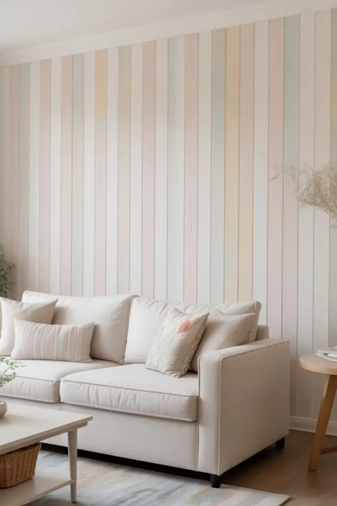 12. Painted Wood Panels for Soft Charm