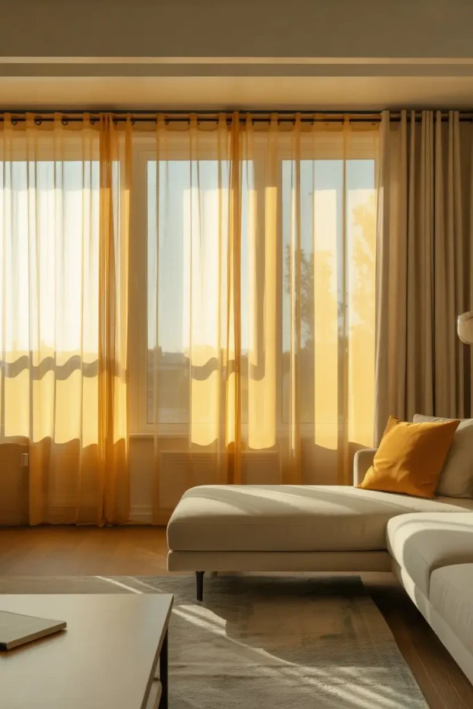 13 Yellow Curtains That Filter Light Softly