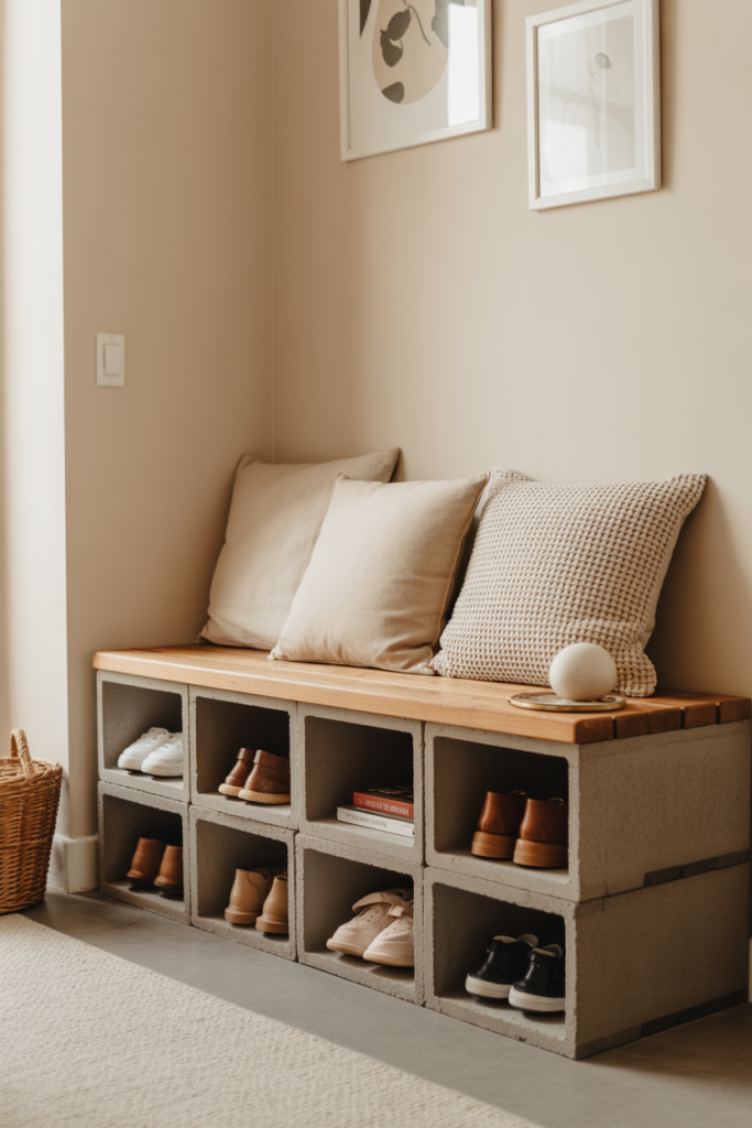 13. Bench Seating With Storage