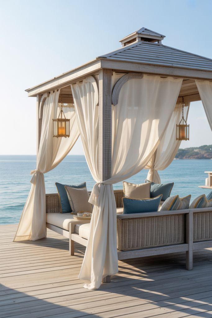 13. Coastal-Style Gazebo