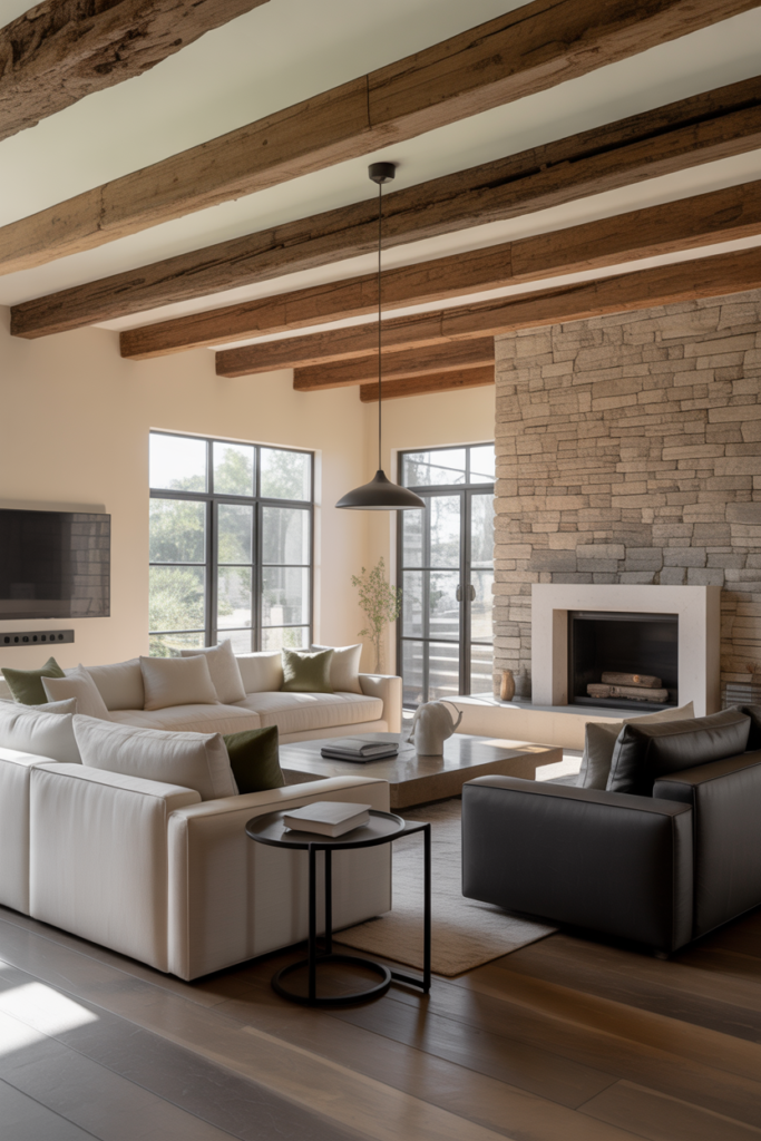 13. Combining Farmhouse with Modern Touches