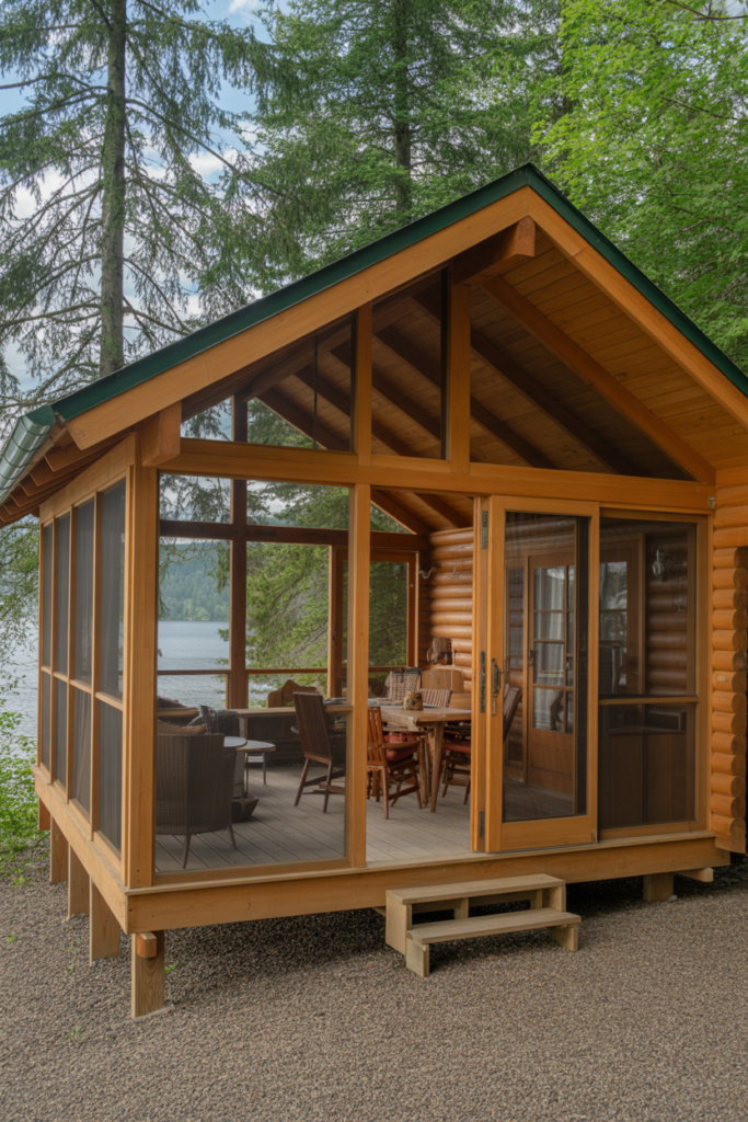 13. Screened-In Decks for Privacy and Comfort