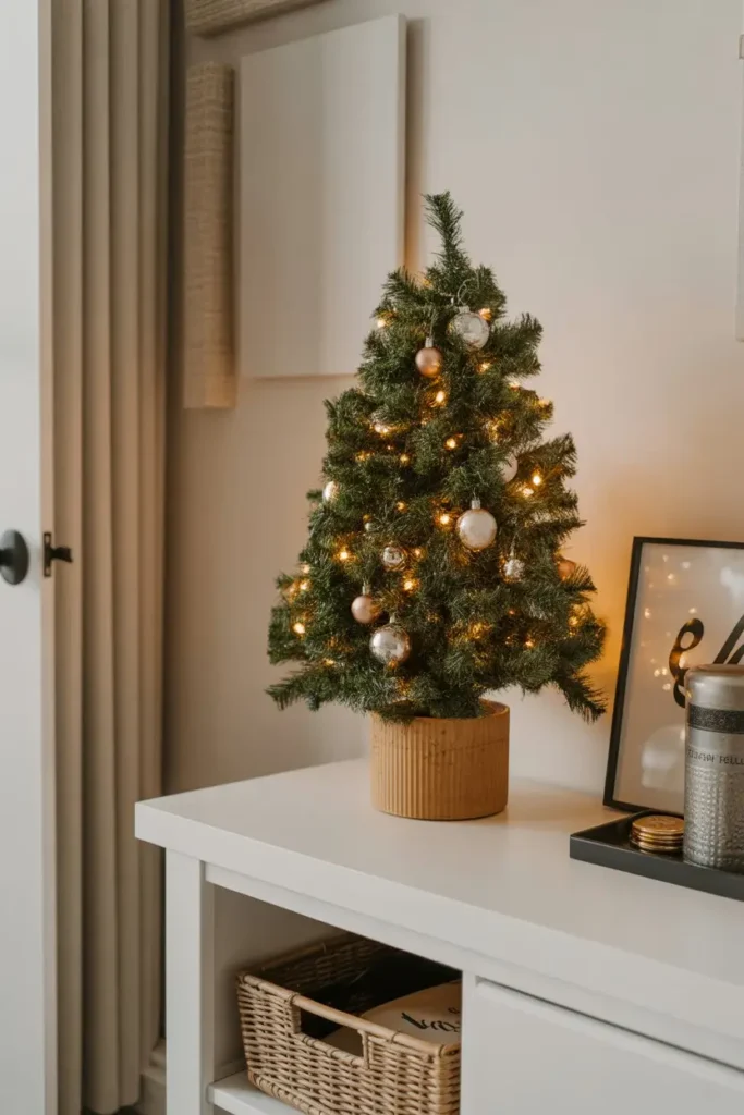 13. Small Christmas Tree Accent