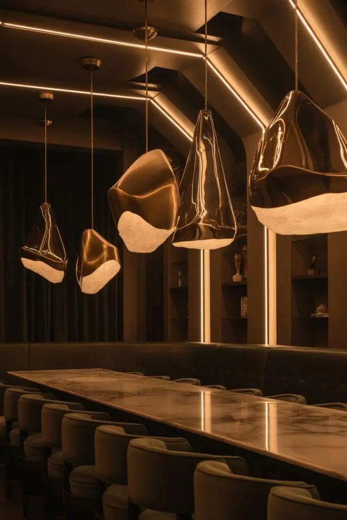 14 Lighting Features That Create Focus Points