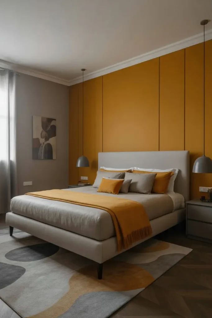 14. Mustard Yellow and Warm Gray Lift