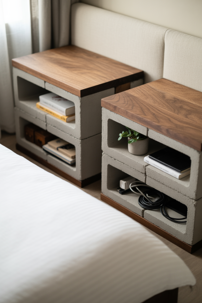 14. Nightstands With Hidden Compartments
