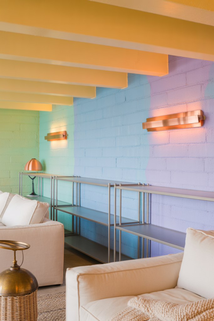 14. Soft Pastel Walls