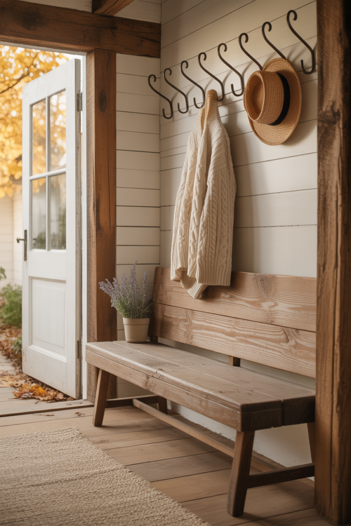 15 Cozy Cottage Interiors Idea with Entryways That Feel Welcoming