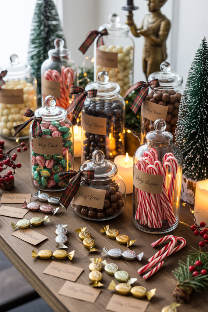 15. DIY Personalized Candy Table Ideas
