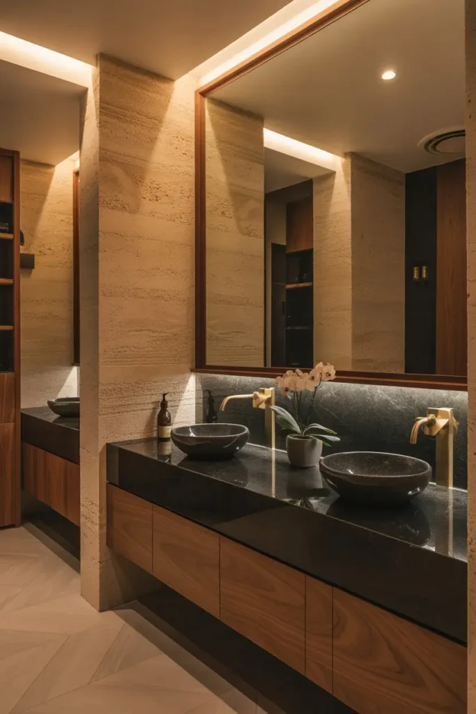 16 Restroom Design That Matches the Main Space